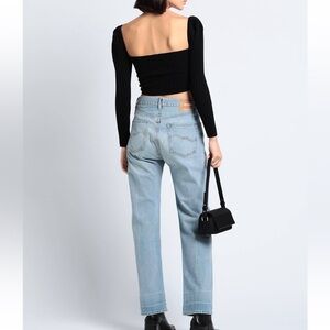 Denimist free people straight leg jeans